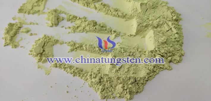 如何製備黃色氧化鎢？圖片