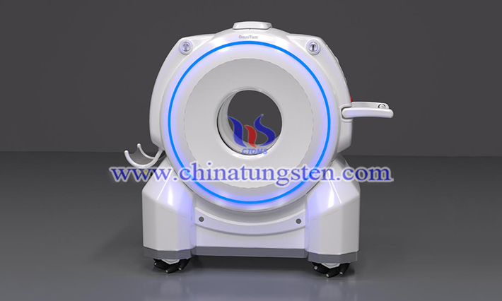 移動CT掃描器用鎢合金筒圖片