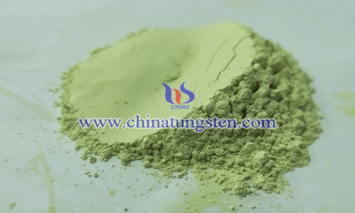新型高靈敏度低功耗氣敏感測(cè)器用黃色氧化鎢圖片