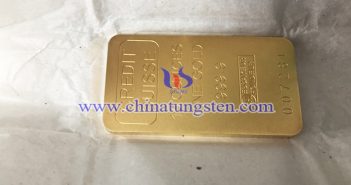 鎢合金鍍金塊價格-2020年9月9日 鎢合金鍍金塊圖片