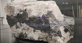 湖南鎢多金屬礦:發(fā)現(xiàn)3個隱伏矽卡巖型白鎢礦體 鎢精礦圖片