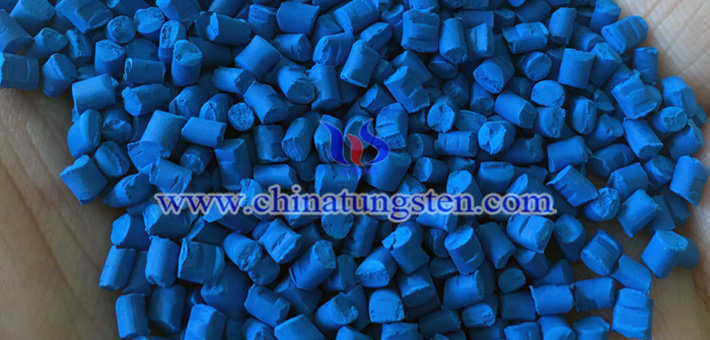 nanometer blue tungsten oxide applied for ceramic microsphere picture