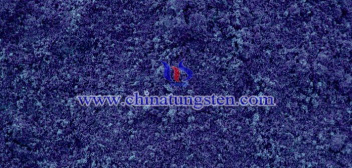 dark blue nano tungsten oxide applied for transparent thermal insulation nanopowder image