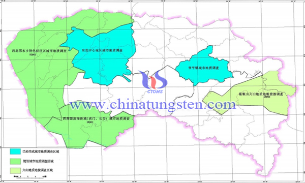 東莞市城市地質(zhì)調(diào)查與火山地質(zhì)地貌調(diào)查示意圖