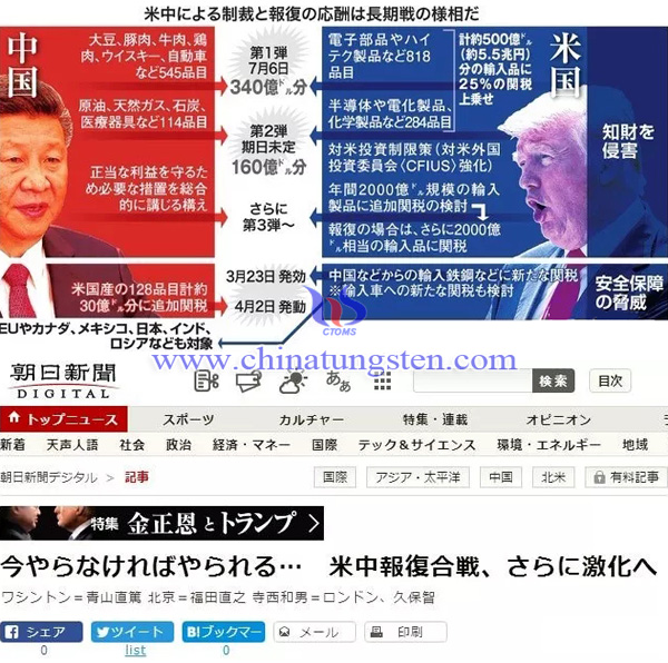 日本朝日新聞稱中國會先于美國采取措施圖片